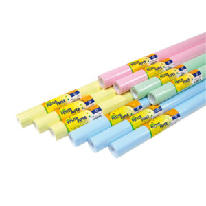 Super Saver Poster Paper 760mm x 10m Pastel Colours 10 Roll Assortment