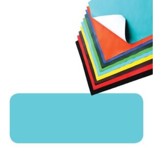 Super Saver Poster Paper Sheets 510x760mm Sky Blue Pk25