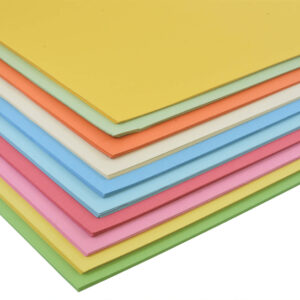 230 Micron A4 Pastel Card Assortment 200 Sheets