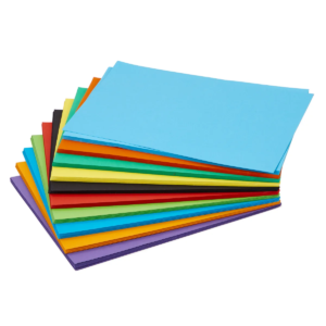 230 Micron A4 Bright Card Assortment 200 Sheets