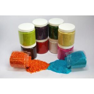 Coloured Sand & Gravel Set
