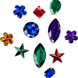 Acrylic Gemstones 500g