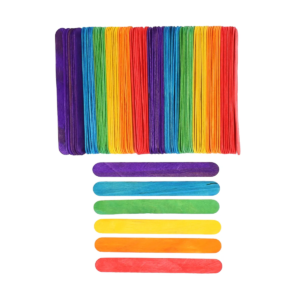 Coloured Craft Lollipop Sticks Pk1000