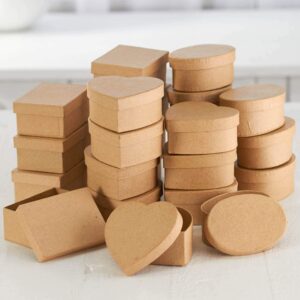 Assorted Craft Boxes Pk12