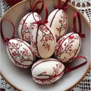 Craft Polystyrene Eggs Assorted Sizes Pk30
