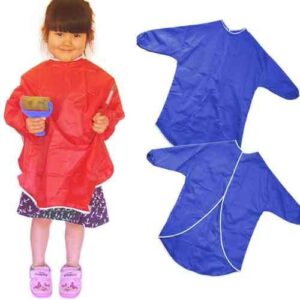 Nylon Red Apron with Sleeves 60cm