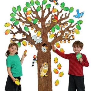 Big Tree with Animals Bulletin Board Set