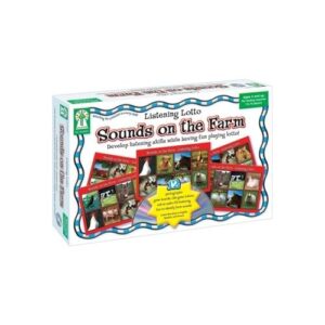Sounds on the Farm Listening Lotto Game