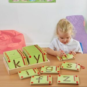 Lowercase Magnetic Letter Mazes