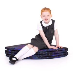 Sensory Indoor/Outdoor Galaxy Print Folding Floor Mat Multipack
