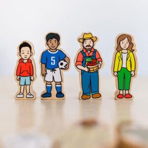 Wooden People Set