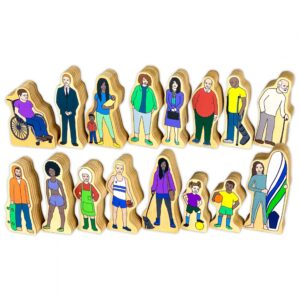Community Wooden Figures