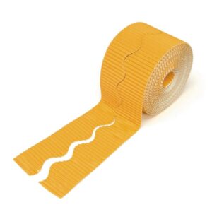 Corrugated Border Rolls 15m Yellow