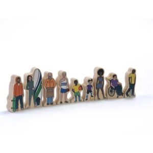 Community Wooden Figures