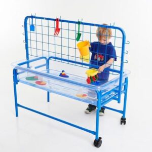 1100mm Clear Water Tray with Stand & Activity Rack
