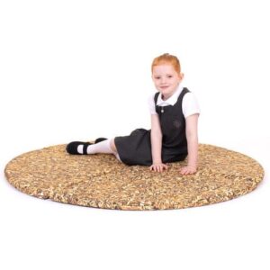 Indoor/Outdoor Bark Print Folding Floor Mat