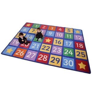 Numbers Learning Rug 1-30