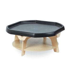 Toddler Play Tray Activity Table with Shelf